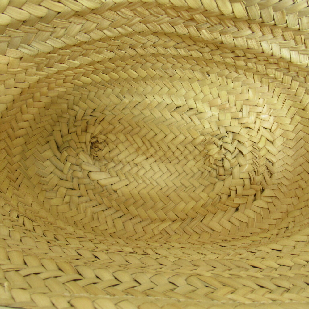 Loewe Natural Shoulder Basket Leaf White Palm Calf Bag - Picture 5 of 9